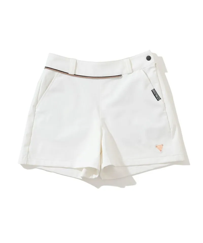 Women's Detachable Pleated Skirt/two Way Shorts White
