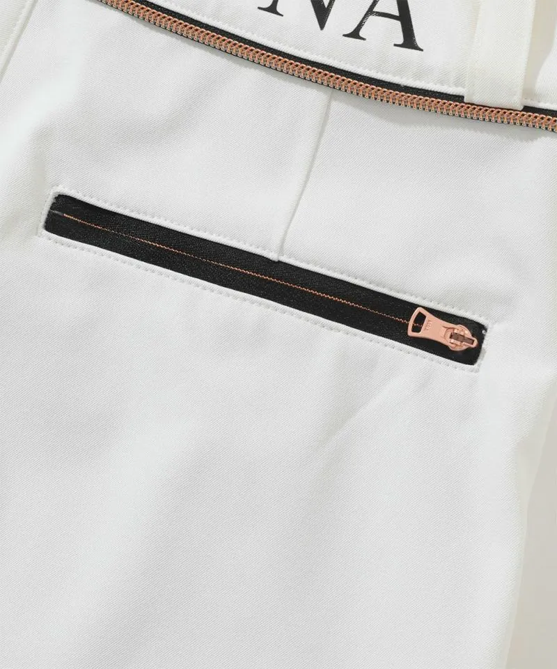 Women's Detachable Pleated Skirt/two Way Shorts White