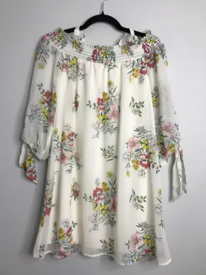 Womens Size Sm Misses White As U Wish Dress