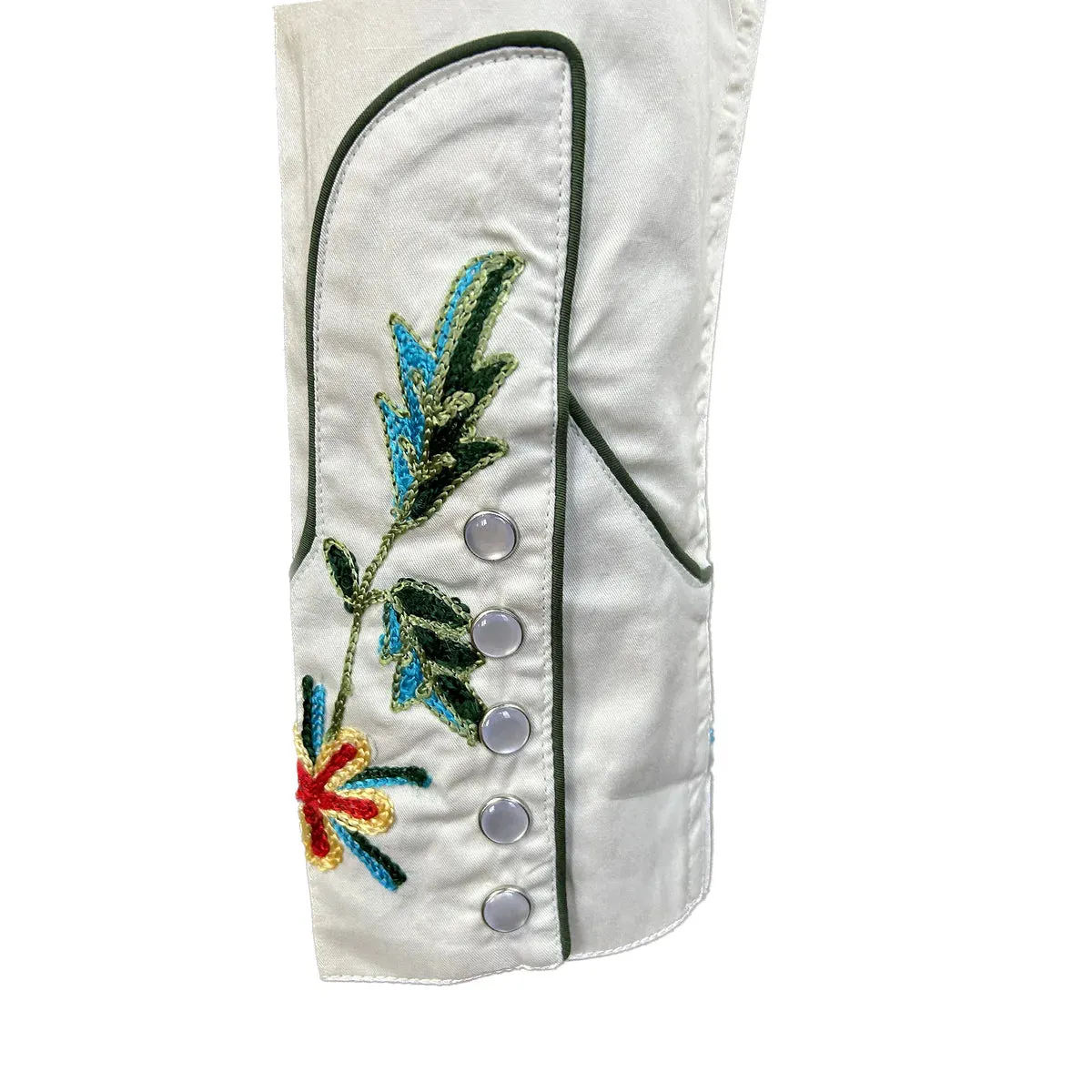 Women's Vintage Western Shirt Collection: Rockmount Fancy Floral Embroidery