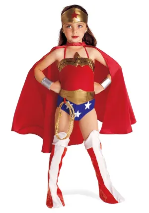 Wonder Woman Deluxe TV Series Toddler & Children's Costume