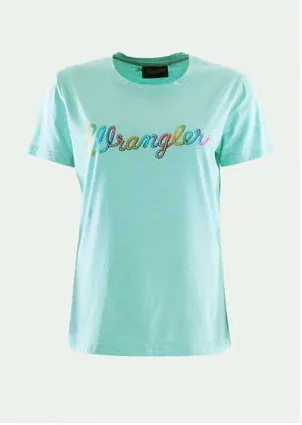 WRANGLER LASSO WOMENS TEE - MINT