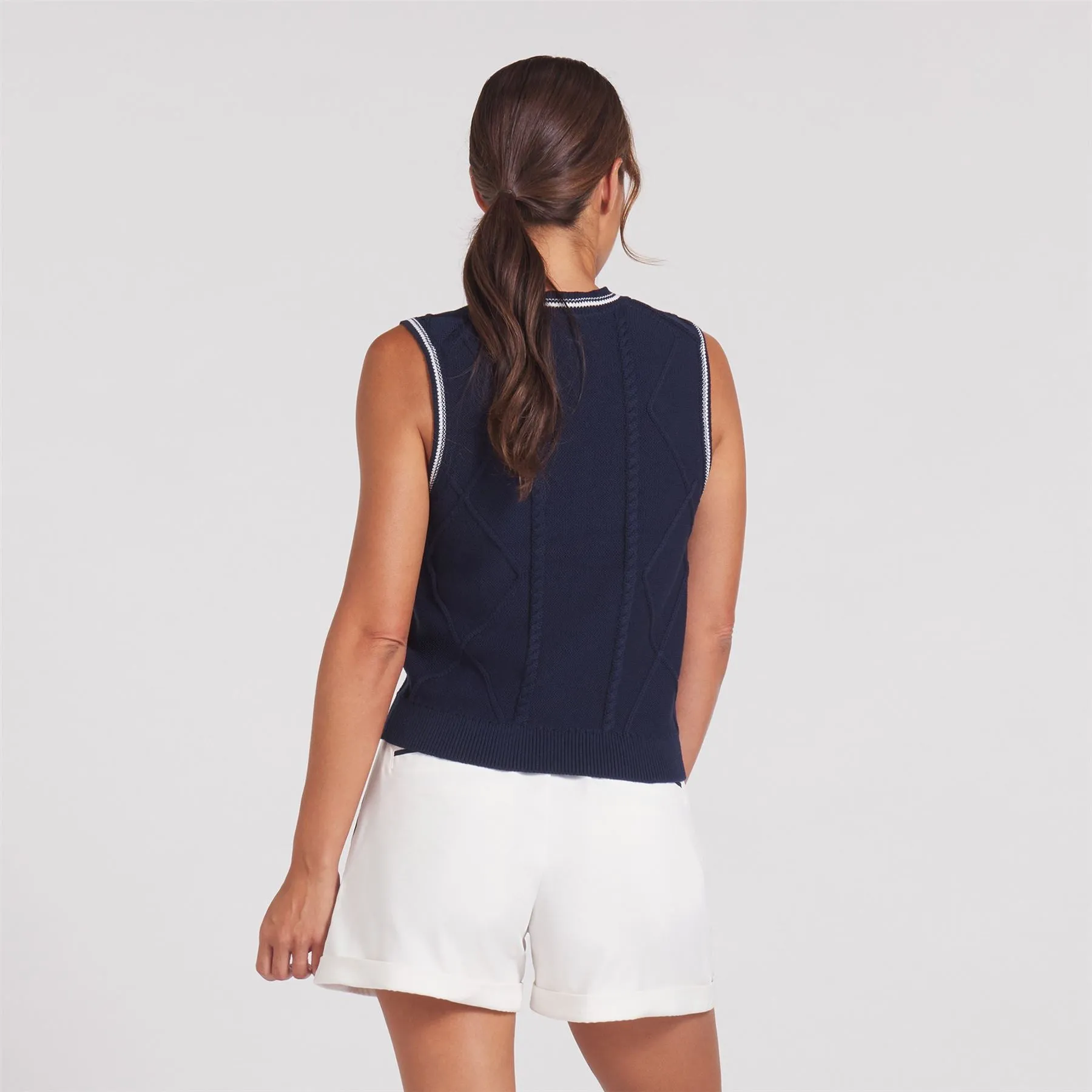x AP Sweater Vest Deep Navy