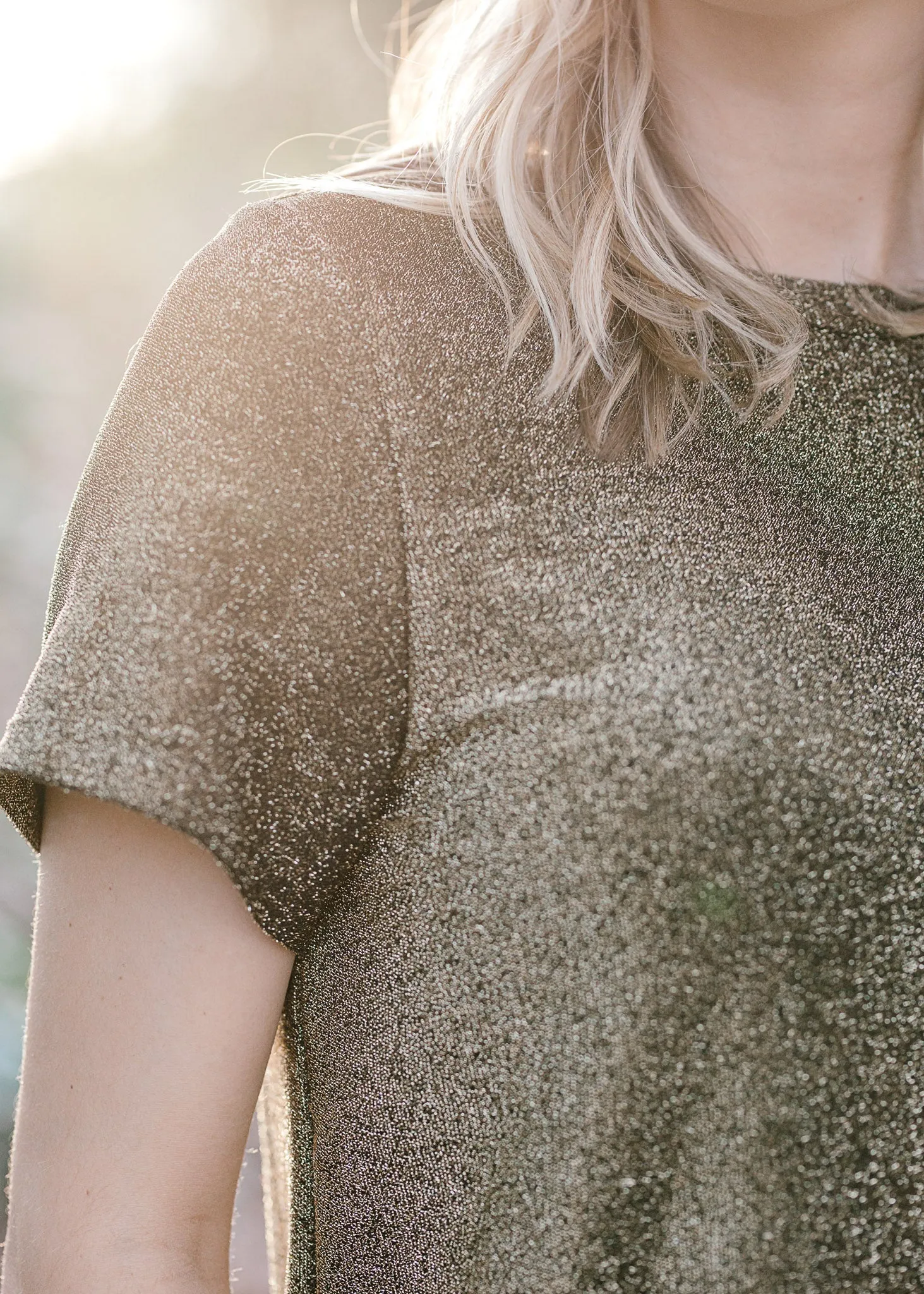 X Make Mine Mottled Top
