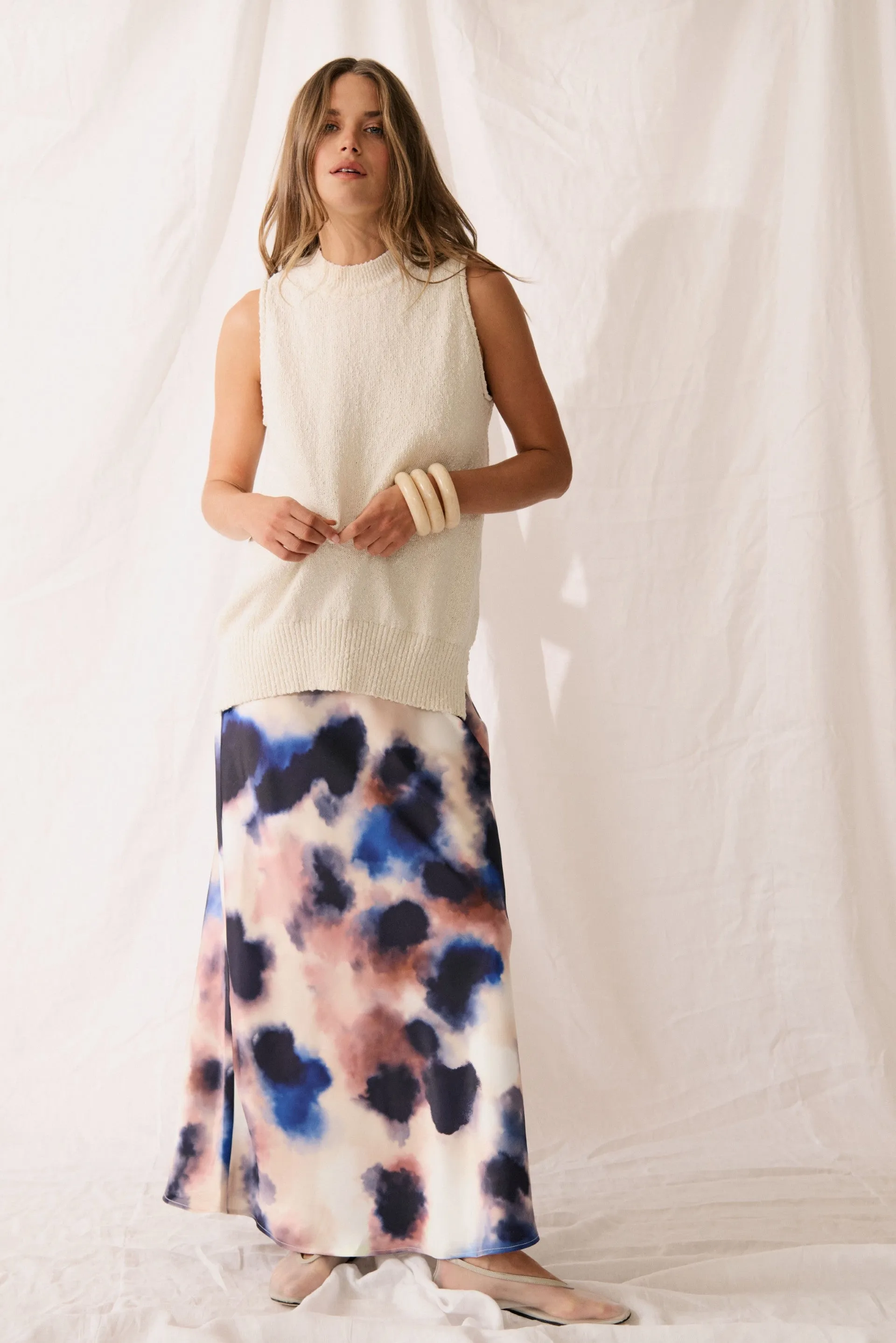 XANDER VEST || BOUCLE KNIT