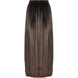 Yves St. Laurent velvet pleated skirt Size 8UK