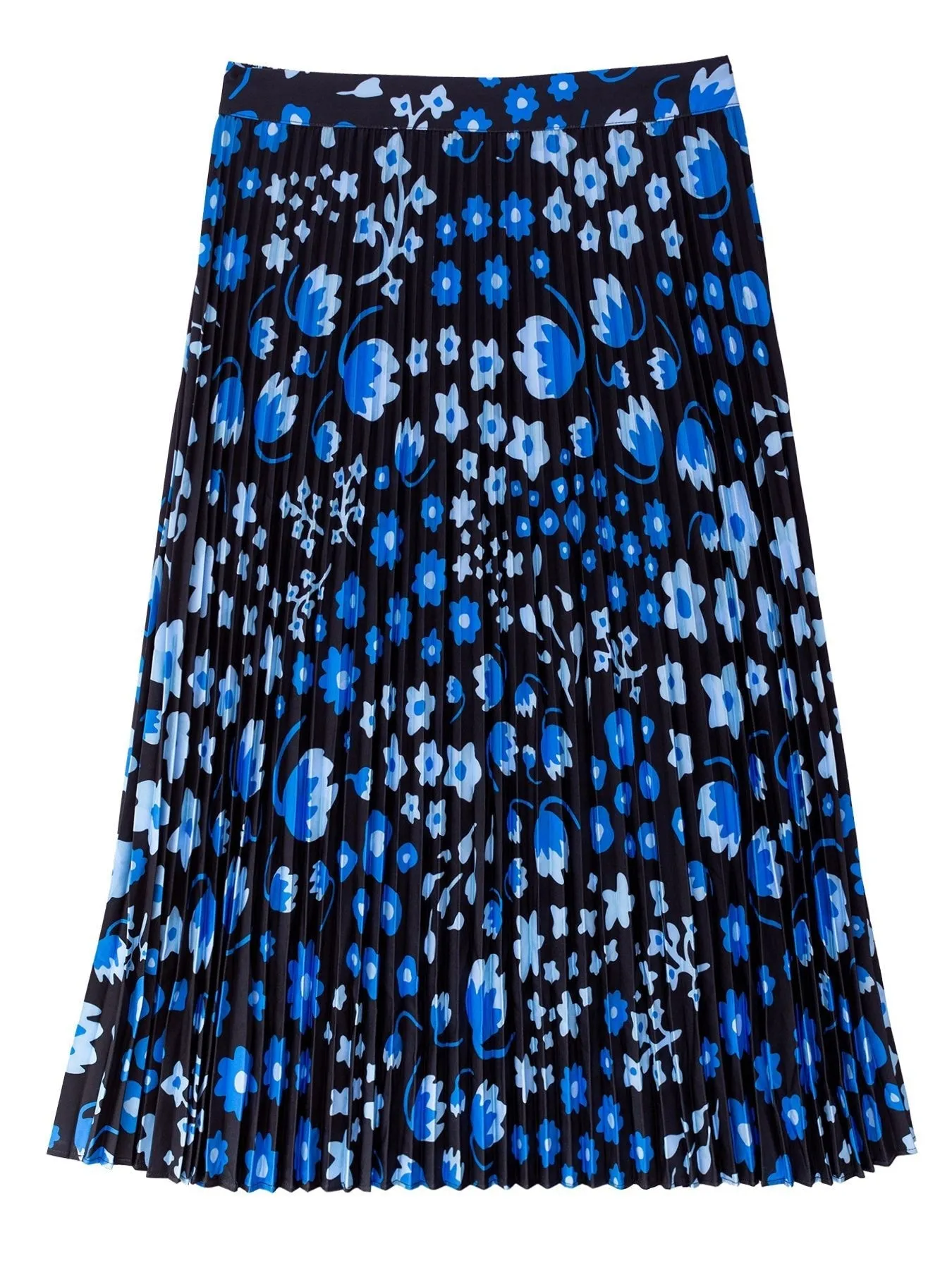 YVETTE pleated skirt Blossom Breeze Blue