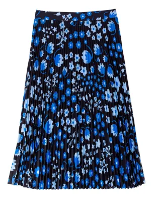 YVETTE pleated skirt Blossom Breeze Blue