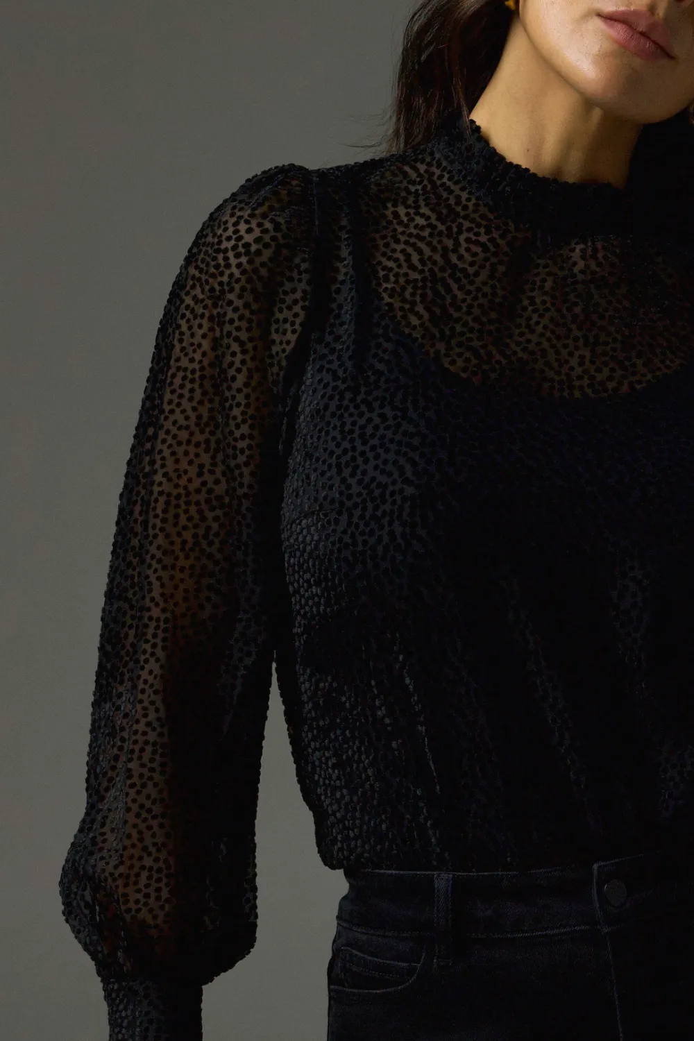 Zoe Kratzmann - Quip Top in Black